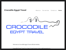 Tablet Screenshot of crocodileegypt.com